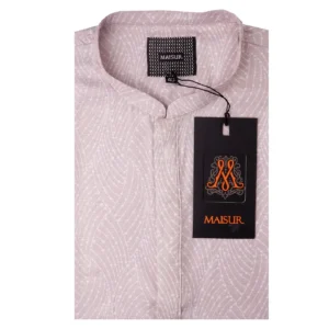 Men’s Short Punjabi Set with Loose Straight Pants