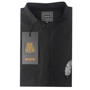 Men's Leaf Embroidery Punjabi